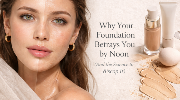 Why Your Foundation Betrays You by Noon (And the Science to Stop It)