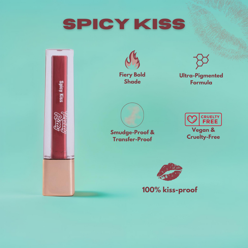 Spicy Kiss - Liquid Lipstick